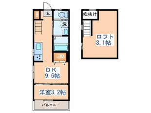 リキューザ下井草の物件間取画像